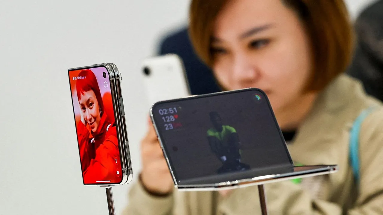 Apple Launches iPhone Duo, Its First Foldable Smartphone, Starting at $1,999