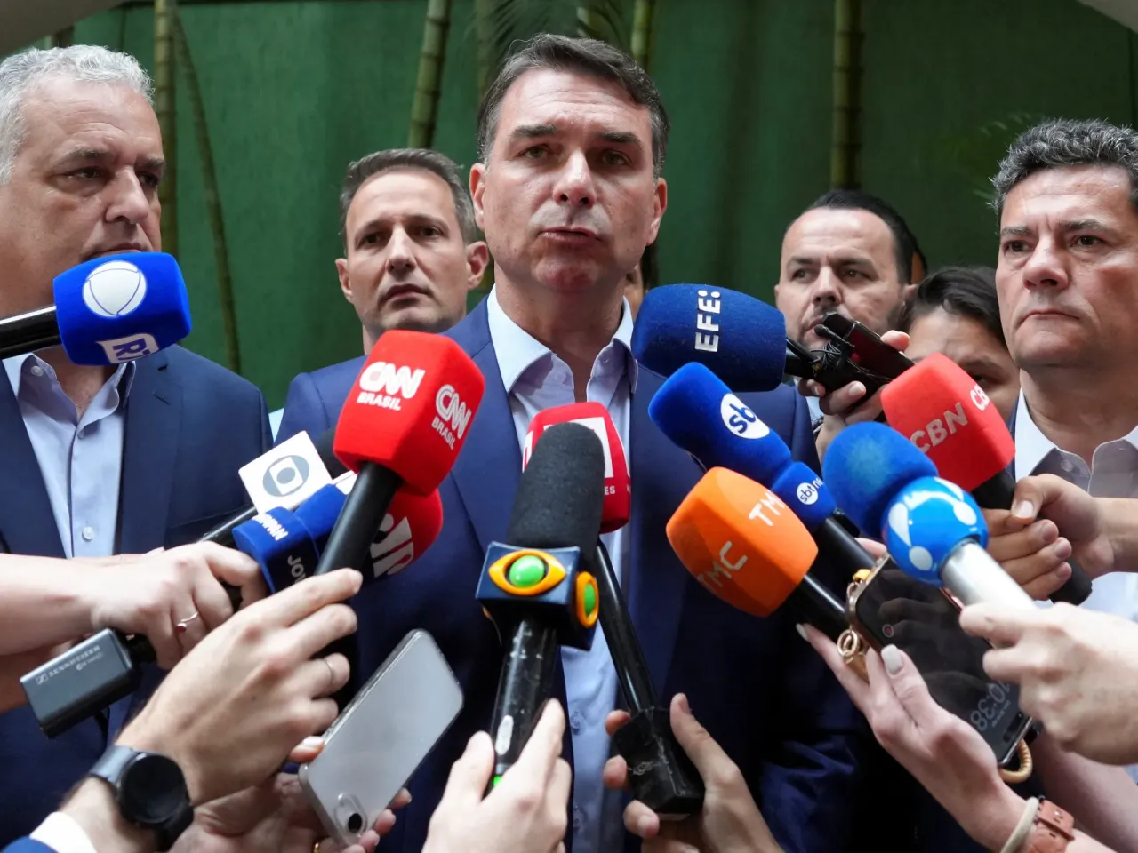 Flavio Bolsonaro Under Corruption Probe Weeks Before Brazil's Presidential Election