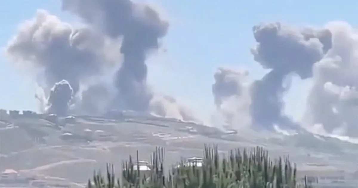 Israel says it destroyed Hezbollah's underground base at Ali al-Taher ridge in southern Lebanon