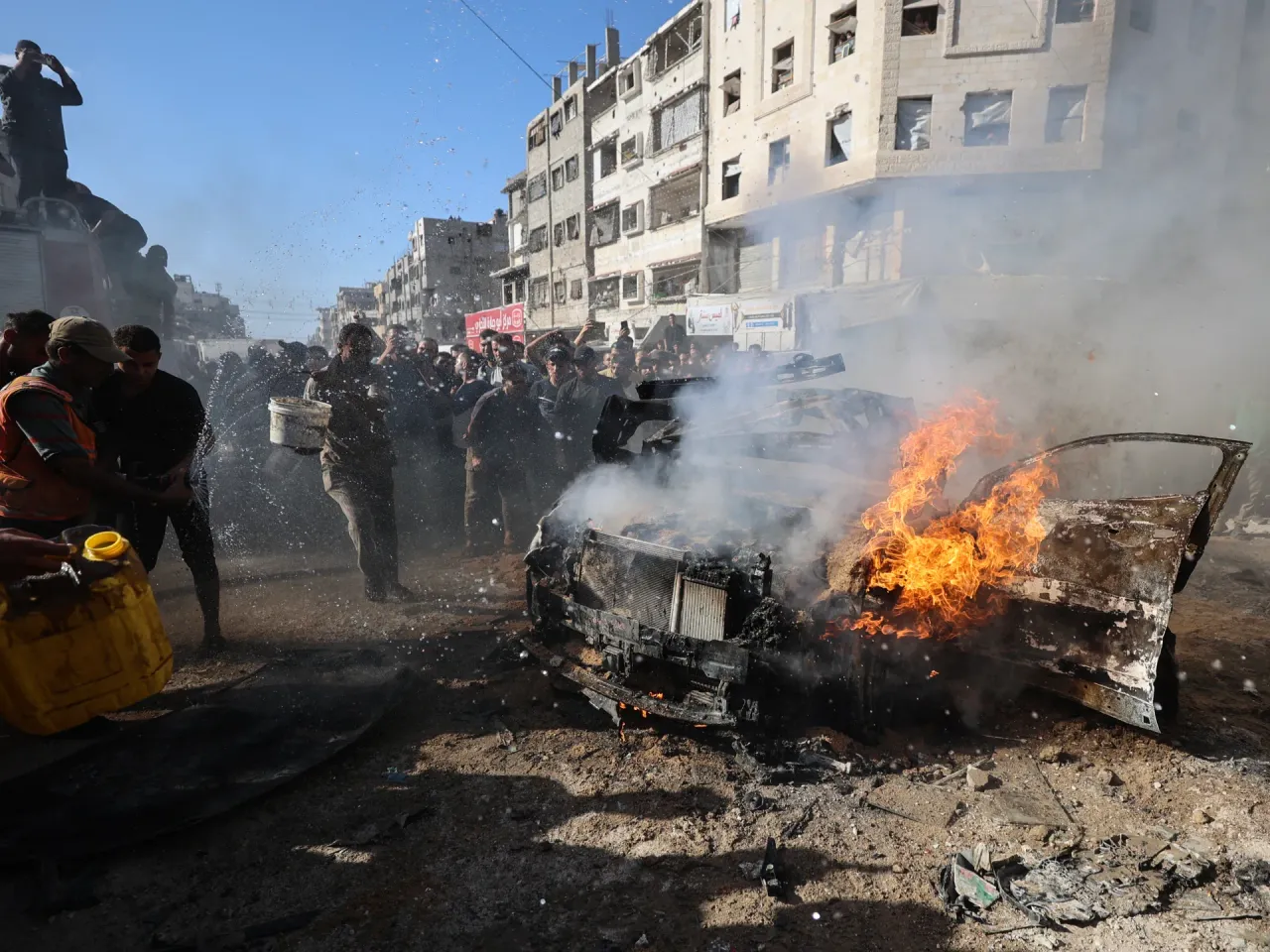 Israeli Strikes Kill at Least Four in Gaza, Including Son of Senior Health Official