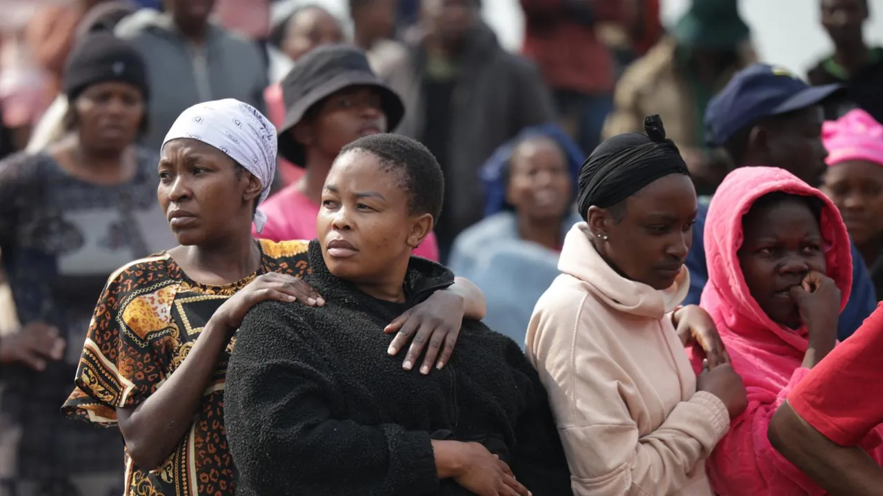 Ninth woman's body found in Johannesburg area as serial killer fears grow