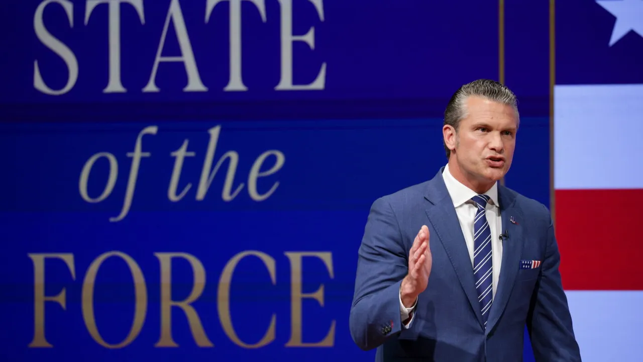 Pete Hegseth Claims Cultural Transformation of U.S. Military in Partisan "State of the Force" Addres