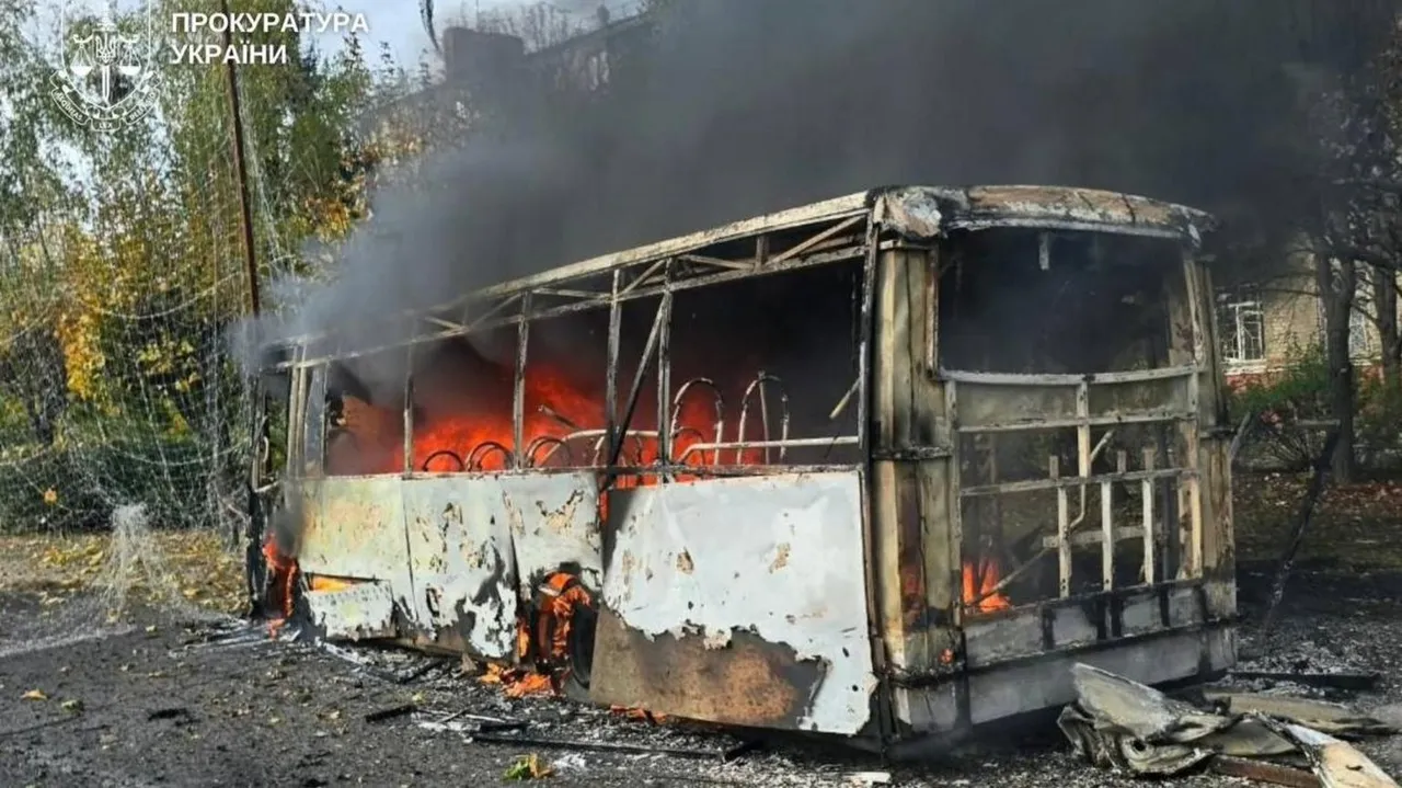 Russian Glide Bomb Strike on Civilian Buses in Kramatorsk Kills at Least 30