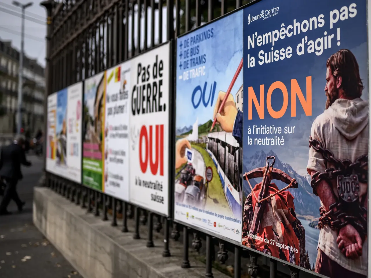 Switzerland Votes on Neutrality Initiative That Could Force Reversal of Russia Sanctions