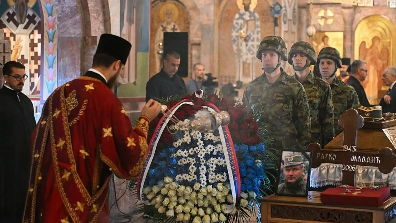 Thousands Attend Funeral of Convicted War Criminal Ratko Mladic in Belgrade