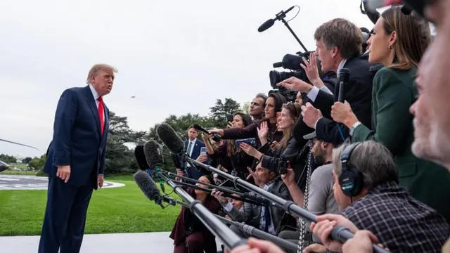 DOJ Investigates Five TV Networks Over White House Pool Boycott, Citing Sherman Act