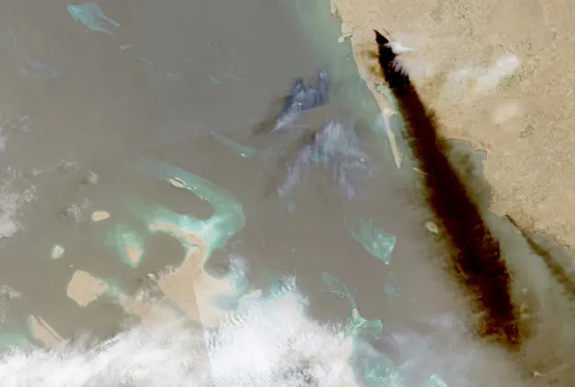 Fire at Saudi Aramco facility in Jizan extinguished after reported drone attack