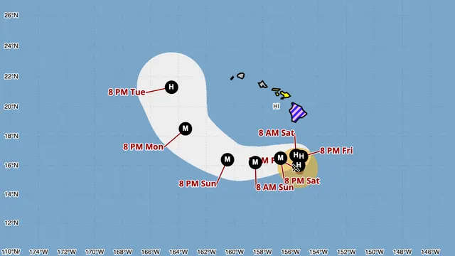 Hurricane Nolo Threatens Hawaii With Catastrophic Flooding Rain as Storm Rapidly Intensifies