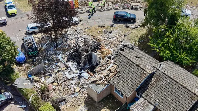 Man dies four days after bungalow explosion near Milton Keynes