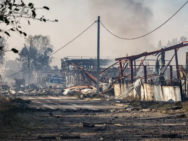 Death toll from Russian strike on Ukrainian arms depot rises to 38, Zelenskyy says