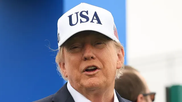 Trump Doubles Down on United Ireland Comments on Day Two of Visit to Doonbeg
