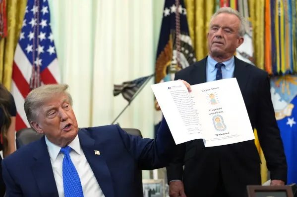 Trump Signs Order to Limit Childhood Vaccines and Split MMR Shots
