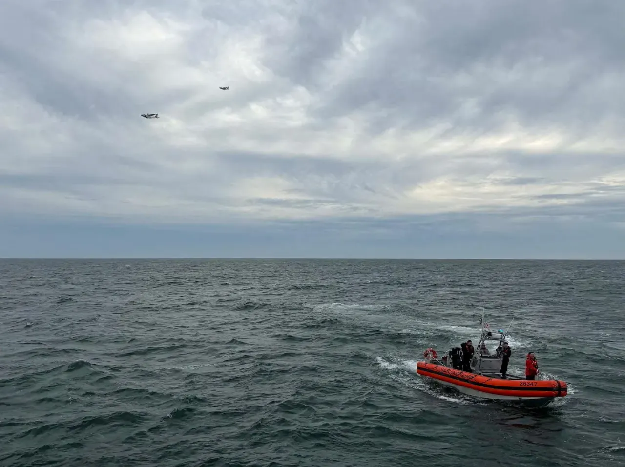 US Coast Guard Suspends Search for Six Aboard Crashed Medical Jet Off Nantucket