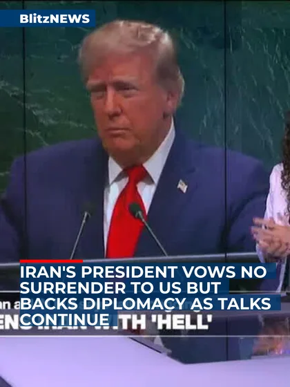 Iran's President Vows No Surrender to US but Backs Diplomacy as Talks Continue